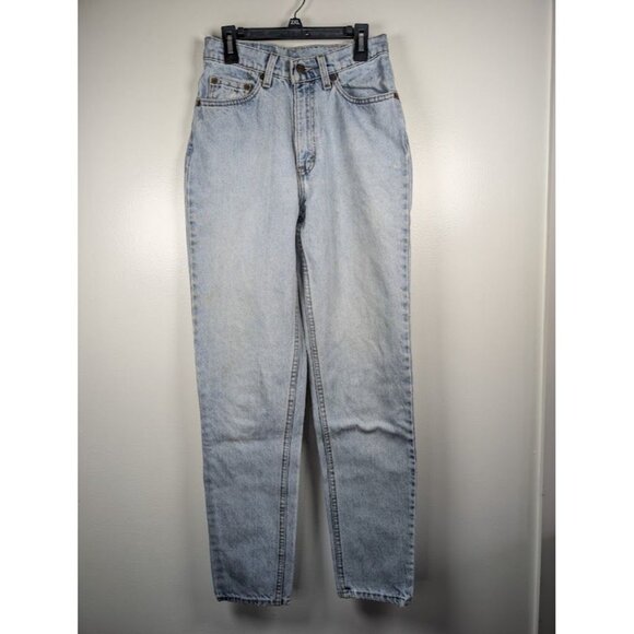 Vintage 90s‎ Levi's 512 Jeans Size 7 Made in USA Slim Fit Tapered Leg Mom 24x29 - Picture 10 of 10